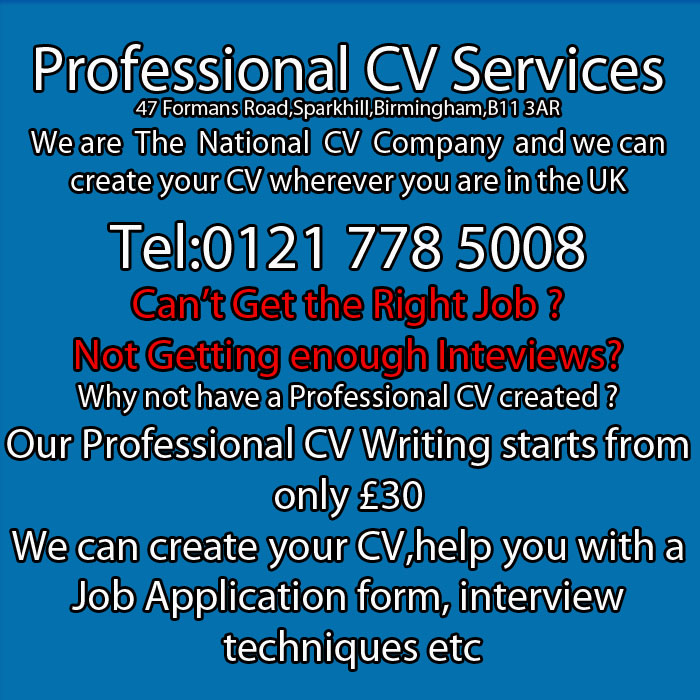 Best cv writing services in uk